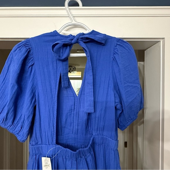 GAP Vibrant Blue Midi Dress - Picture 6 of 11
